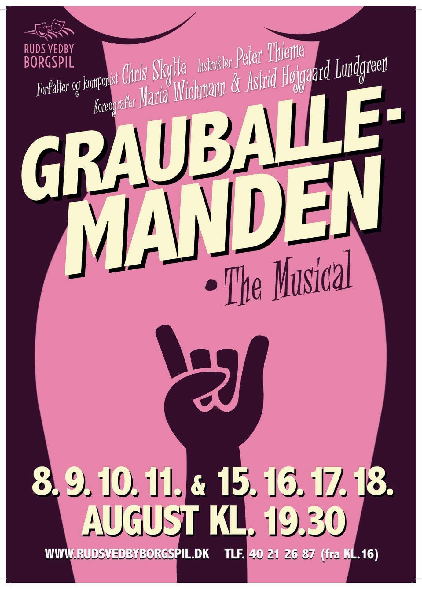 Grauballemanden - The Musical plakat