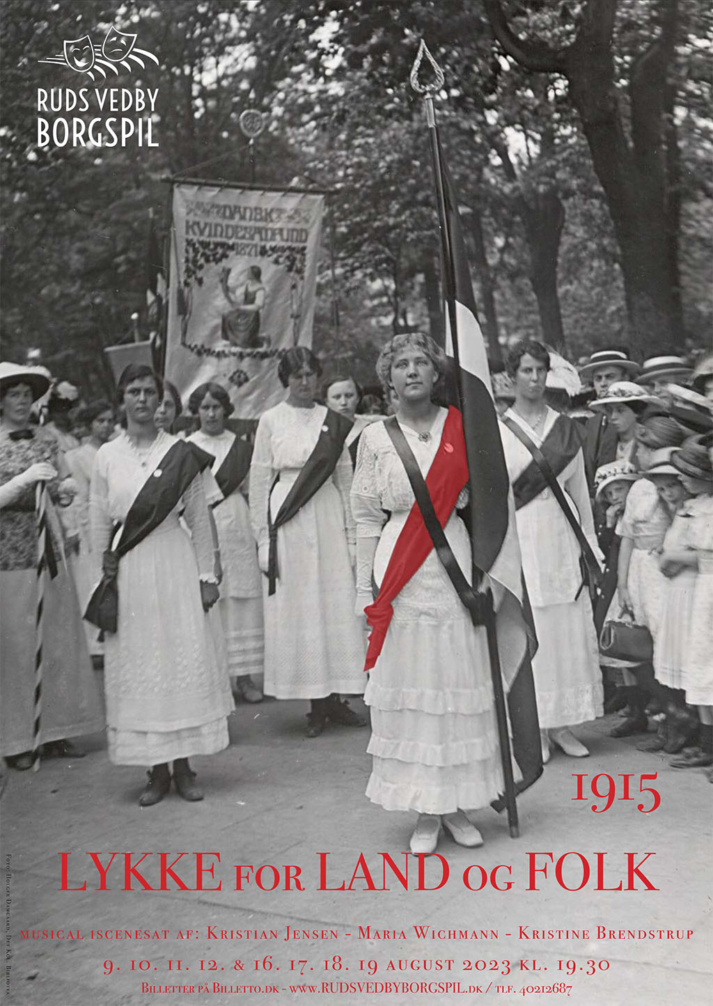 Plakat til "1915 - Lykke for Land og Folk" (2023)